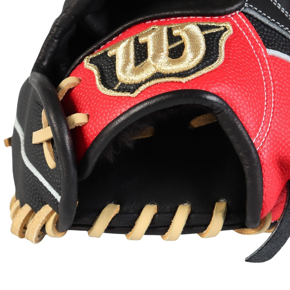 ウイルソン（Wilson）（キッズ）少年軟式用グラブ オールラウンド用 野球グローブ ジュニア用 D-MAX DUAL Jr. DJ型 WBW103902