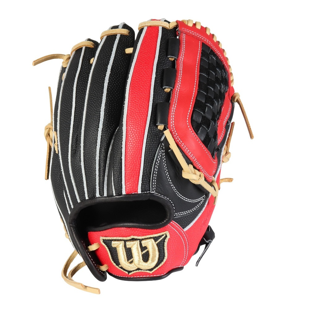 ウイルソン（Wilson）（キッズ）少年軟式用グラブ オールラウンド用 野球グローブ ジュニア用 D-MAX DUAL Jr. DJ型 WBW103902