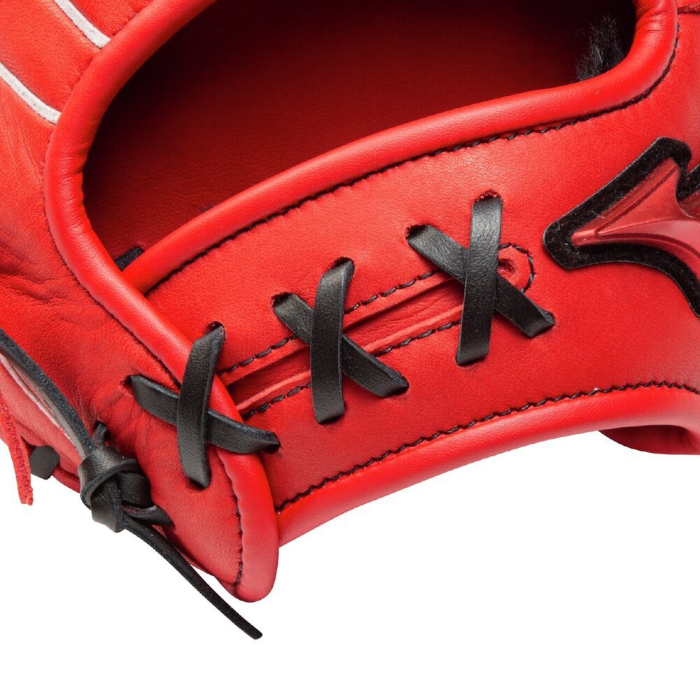 ★限定出品★ MIZUNO GLOBALELITE グローブ ジュニア 軟式 赤 ミズノ（MIZUNO）（キッズ）少年軟式用グラブ オールラウンド用