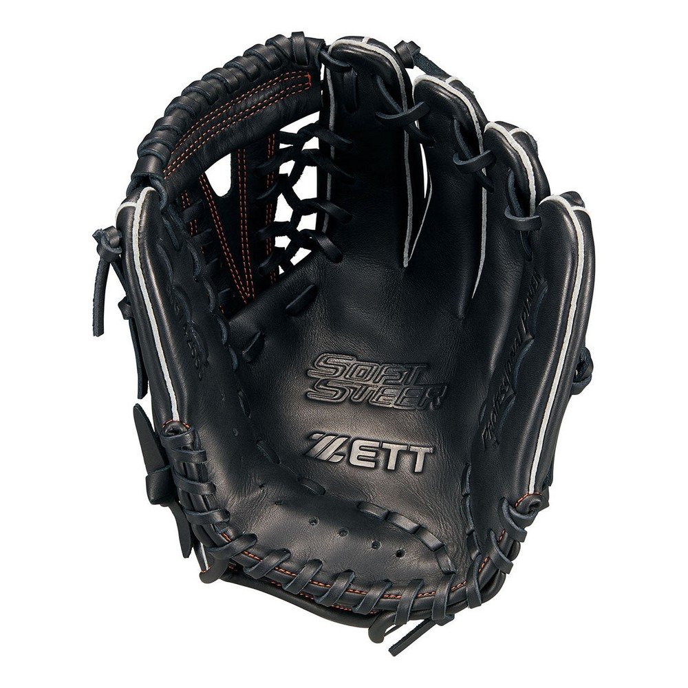 ZETT 小学生軟式グローブ ソフトステア　黒 メンテナンスキット ゼット（ZETT）（キッズ）少年軟式用グラブ オールラウンド用 野球