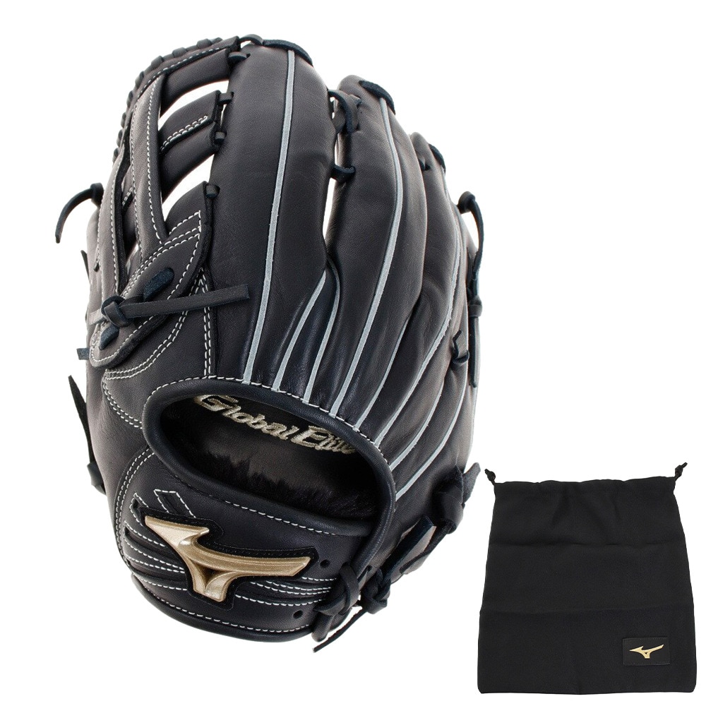 ミズノ（MIZUNO）（キッズ）少年軟式用グラブ グローバルエリート ブランドアンバサダー 桑原将志モデル L 1AJGY22107 29H  野球グローブ 左投げ