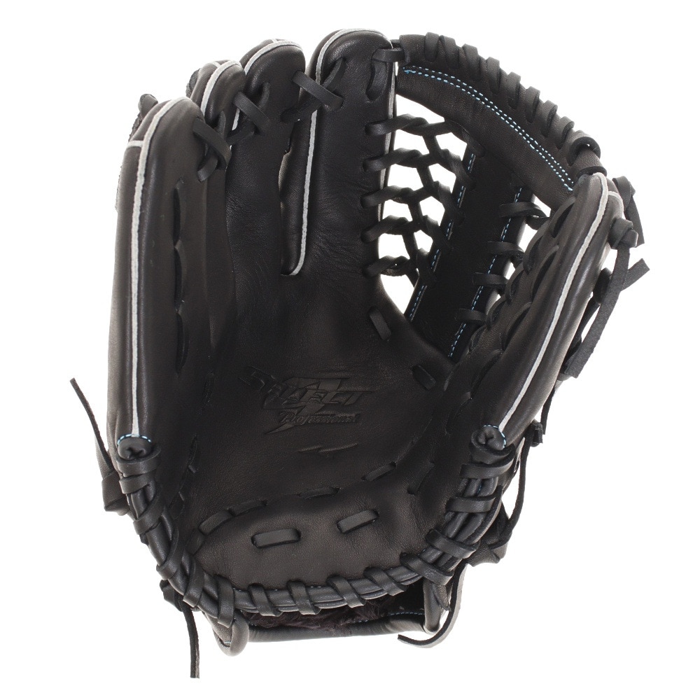 ミズノ（MIZUNO）（キッズ）少年軟式用グラブ 外野手用 野球グローブ ジュニア セレクトナインプロフェッショナル プレミアムモデル 1AJGY25817 09H 左投げ