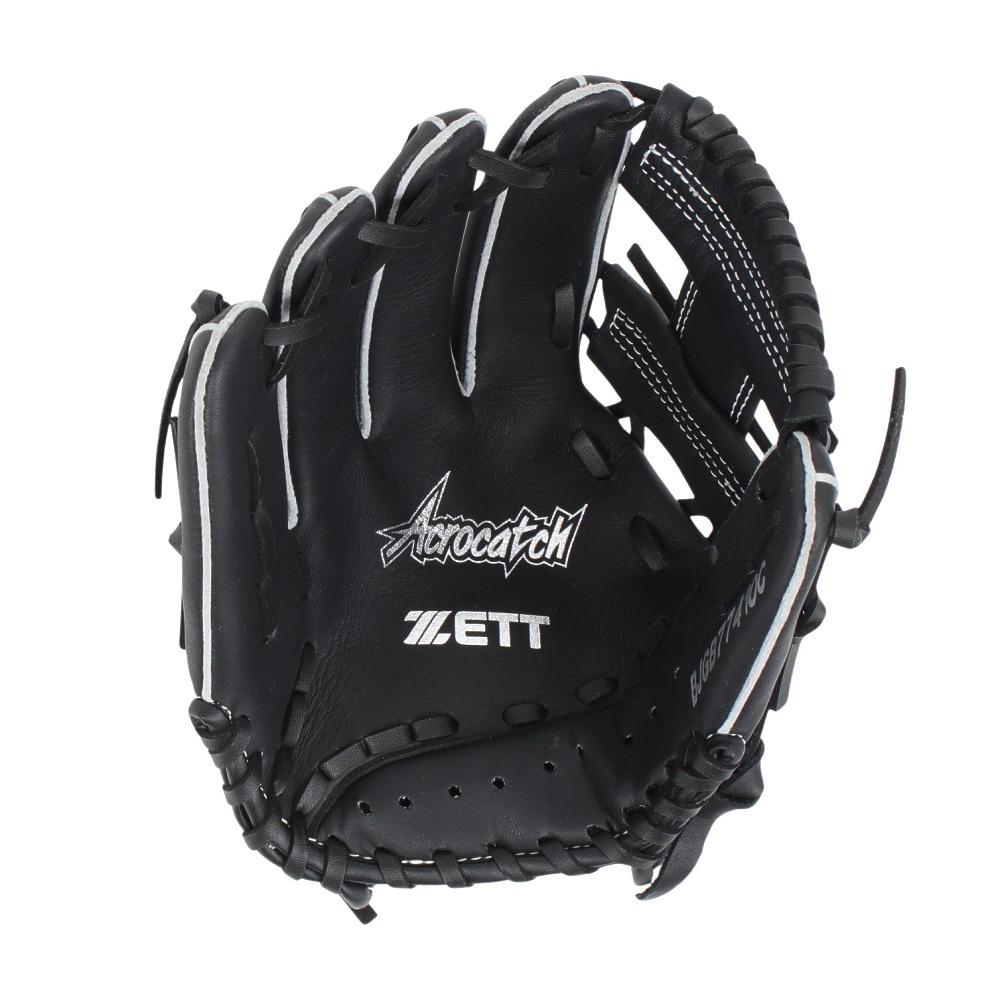 ゼット（ZETT）（キッズ）少年軟式用グラブ オールラウンド用 野球グローブ ジュニア アクロキャッチ 左投げ用 BJGB77410C-1900RH