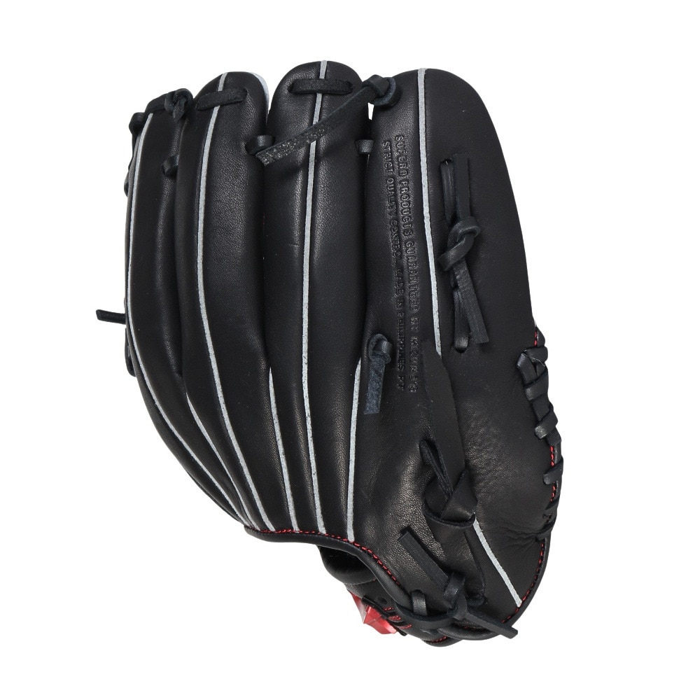 ミズノ（MIZUNO）（キッズ）少年軟式用グラブ オールラウンド用 野球グローブ ウィルドライブ RED IBE 左投げ用 1AJGY32420 09H