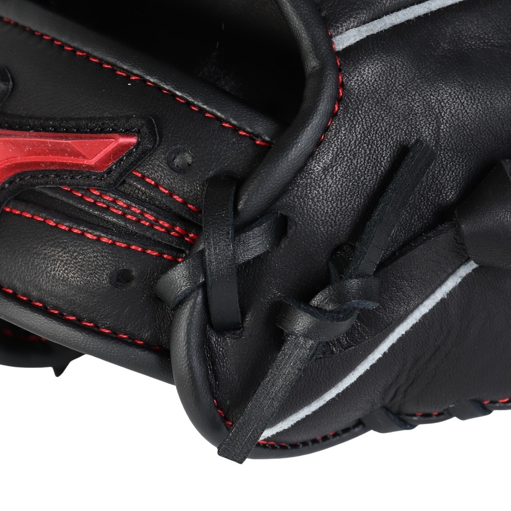 ミズノ（MIZUNO）（キッズ）少年軟式用グラブ オールラウンド用 野球グローブ ウィルドライブ RED IBE 左投げ用 1AJGY32420 09H