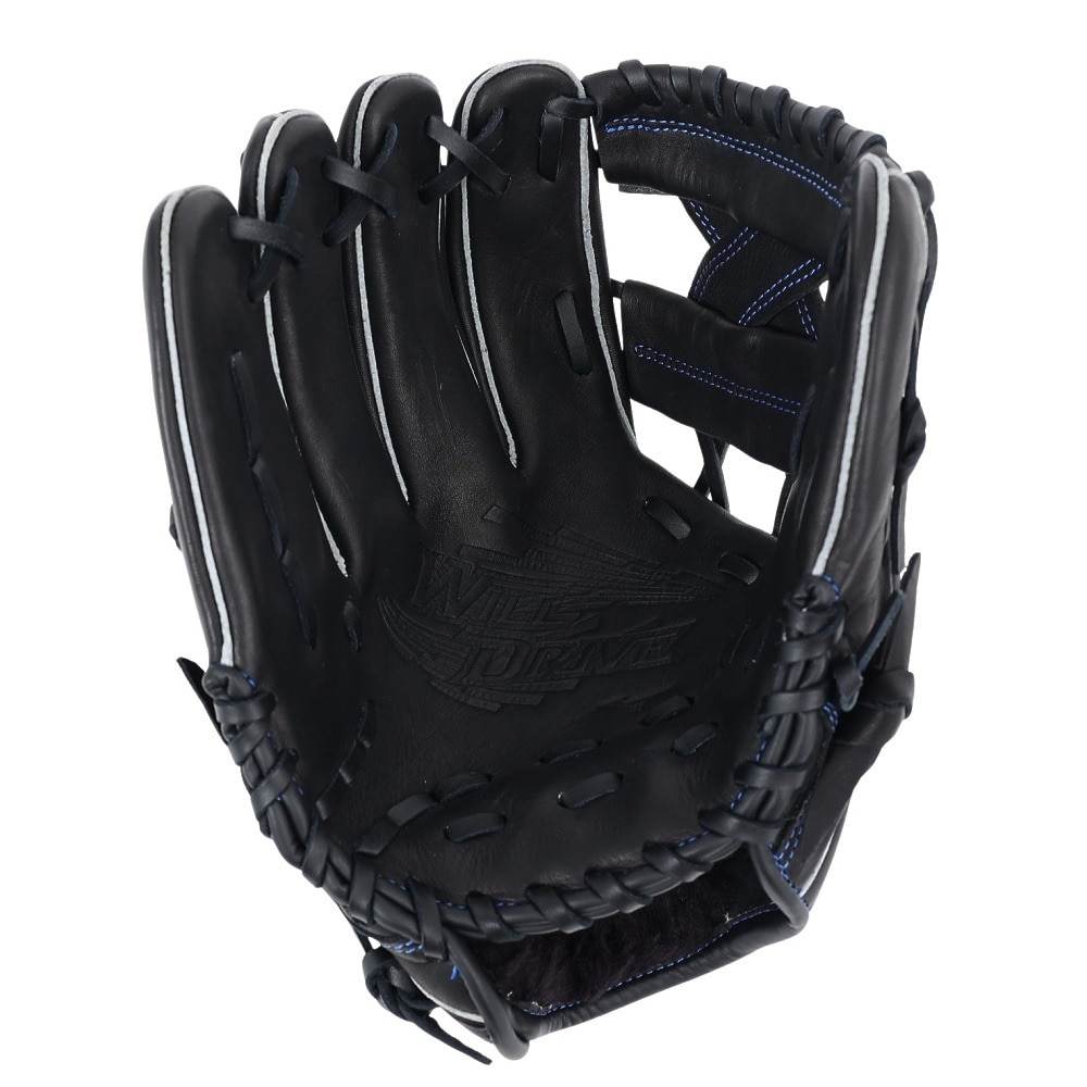 ミズノ（MIZUNO）（キッズ）少年軟式用グラブ オールラウンド用 野球グローブ ジュニア ウィルドライブ ブルー 左投げ用 1AJGY32520 09H