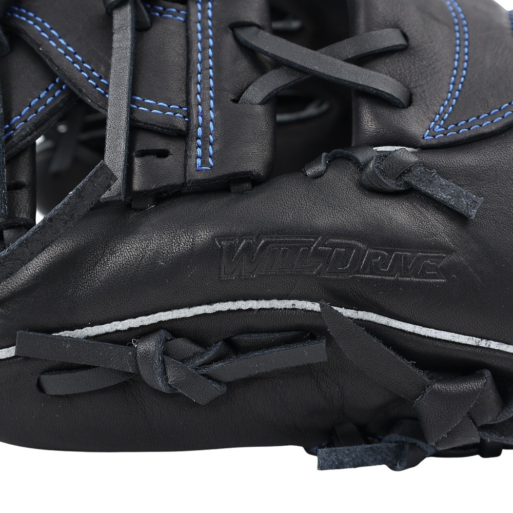 ミズノ（MIZUNO）（キッズ）少年軟式用グラブ オールラウンド用 野球グローブ ジュニア ウィルドライブ ブルー 左投げ用 1AJGY32520 09H