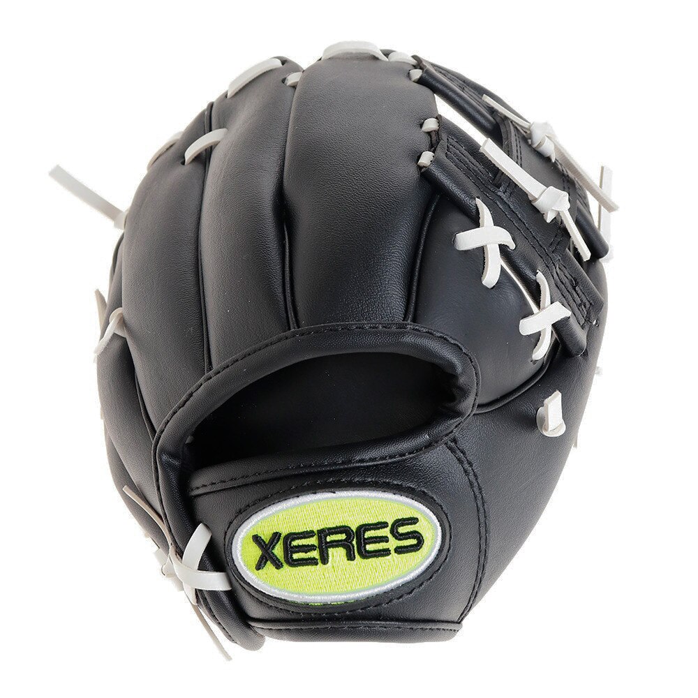 セレス（XERES）（キッズ）ジュニア S 野球 グローブ 軟式 右投げ用 722E9ZK4000 BKWT
