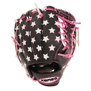セレス(XERES)(キッズ)少年軟式用グラブ 722E9ZK4004 BKPKSTR 野球グローブ ジュニア