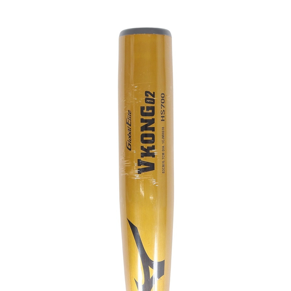ミズノ（MIZUNO）（キッズ）中学硬式バット 野球 グローバルエリート Vコング02 ミドルバランス 金属製/83cm/平均820g 1CJMH61883 50