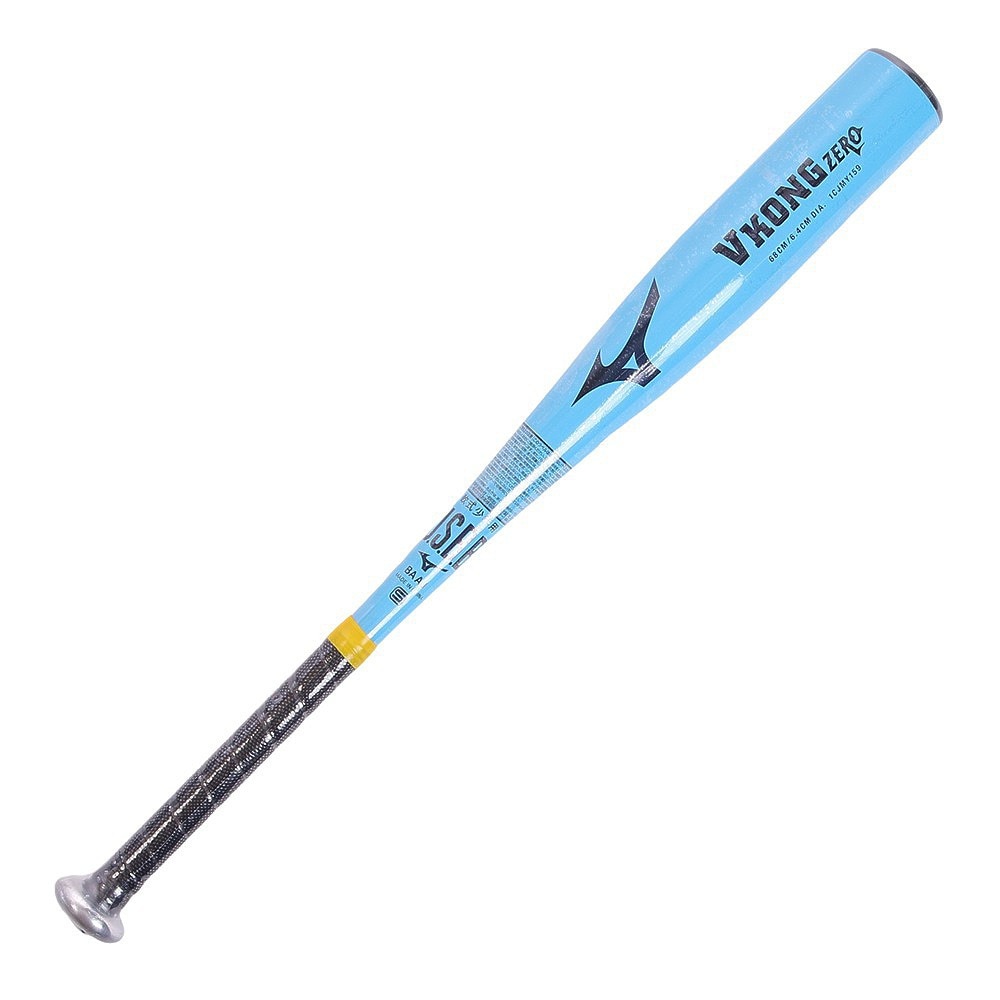 ミズノ（MIZUNO）（キッズ）少年軟式 金属 バット VコングZERO /68cm/平均420g 1CJMY15968 21 ミドルバランス  スポーツ用品はスーパースポーツゼビオ