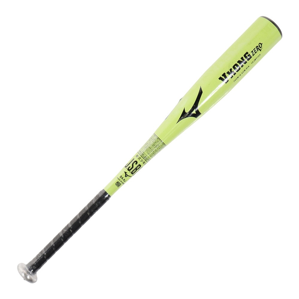 ミズノ（MIZUNO）（キッズ）少年軟式 金属 バット VコングZERO /70cm/平均430g 1CJMY15970 40 ミドルバランス