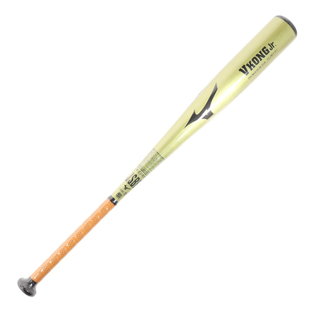 ミズノ（MIZUNO）（キッズ）少年軟式 金属 バット 野球 ジュニア VコングJr 79cm/平均550g 1CJMY15779 40  ミドルバランス スポーツ用品はスーパースポーツゼビオ
