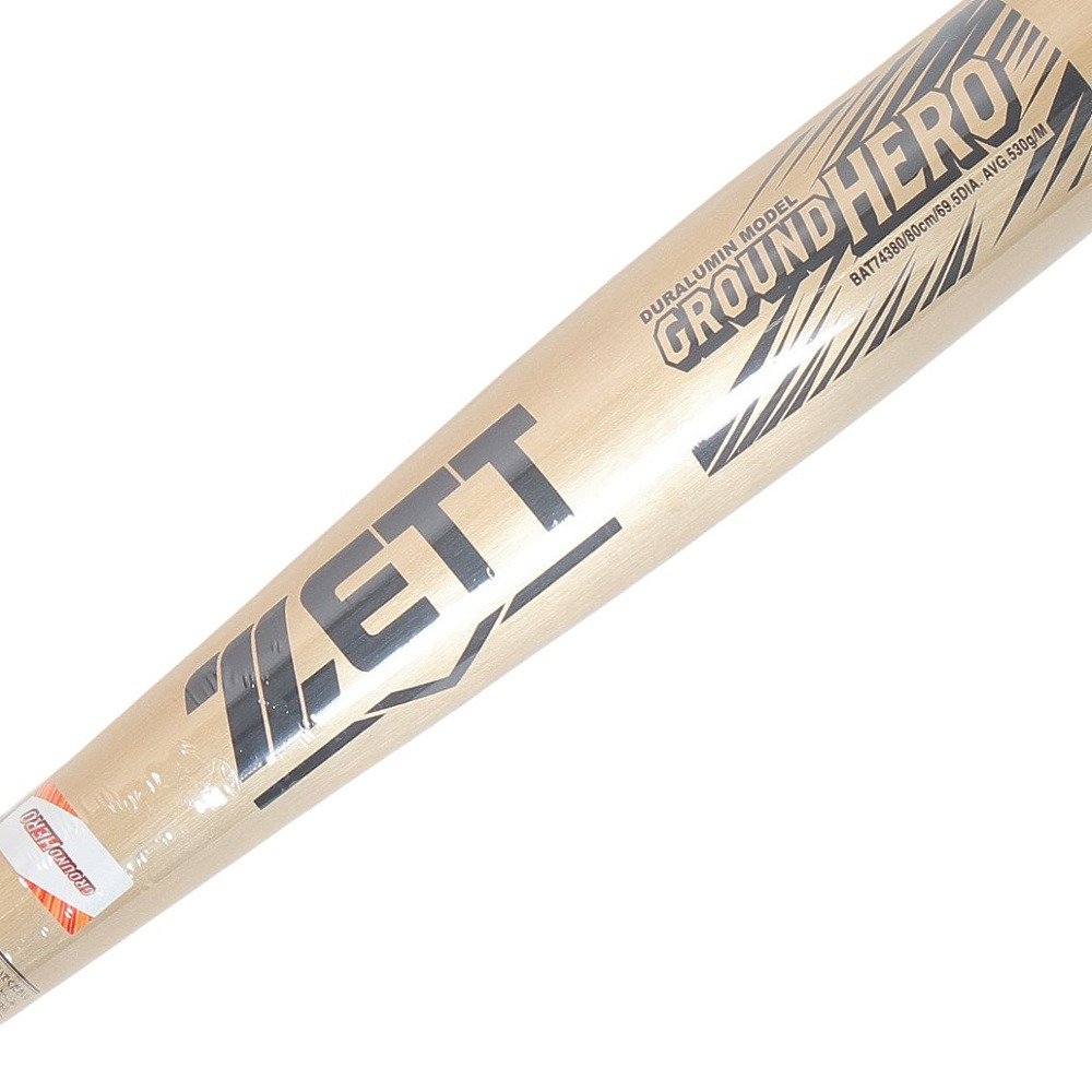 ゼット（ZETT）（キッズ）少年軟式用バット 野球 ジュニア グランドヒーロー 80cm/約530g BAT74380-8201