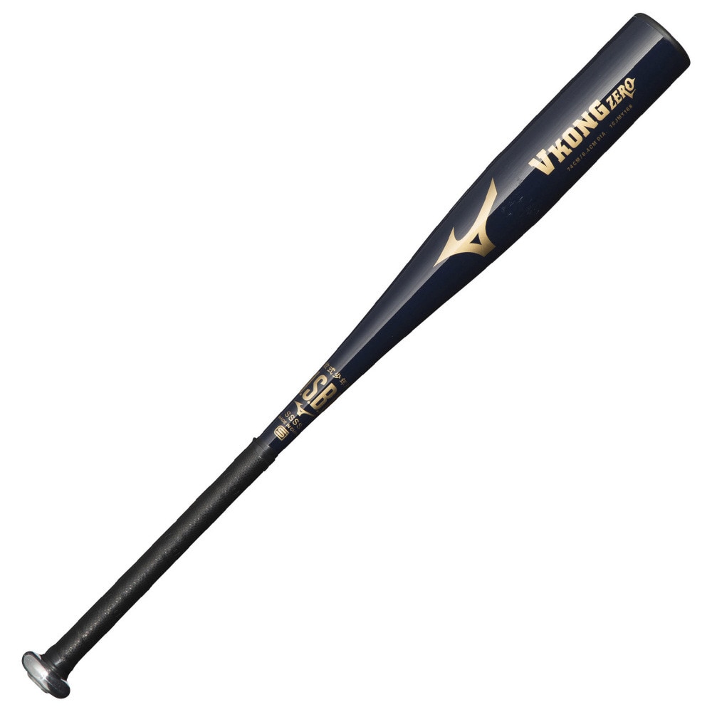 ミズノ（MIZUNO）（キッズ）少年軟式用バット 野球 ジュニア VコングZERO 74cm/平均460g 1CJMY16874 14