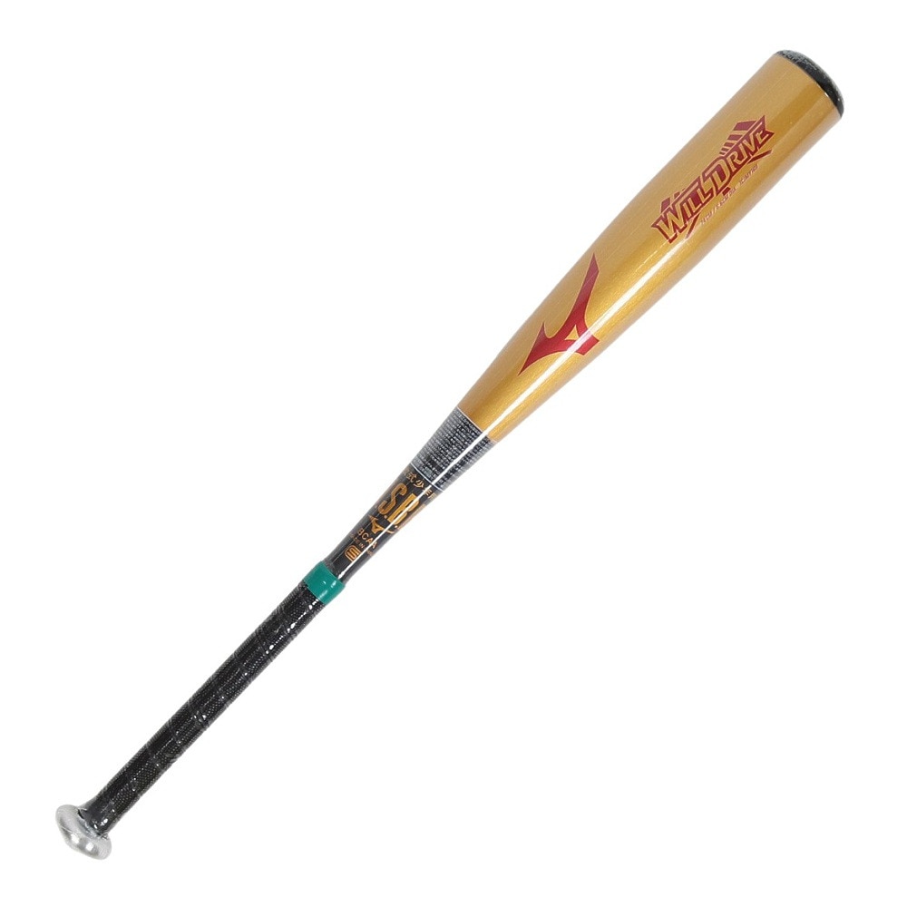 ミズノ（MIZUNO）（キッズ）少年軟式用バット 野球 ウィルドライブ レッド 74cm/平均500g 1CJMY16974 5009