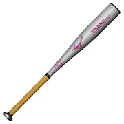 ミズノ（MIZUNO）（キッズ）少年軟式用金属製バット 野球 ジュニア VコングZERO 68cm/平均420g 1CJMY17268 03