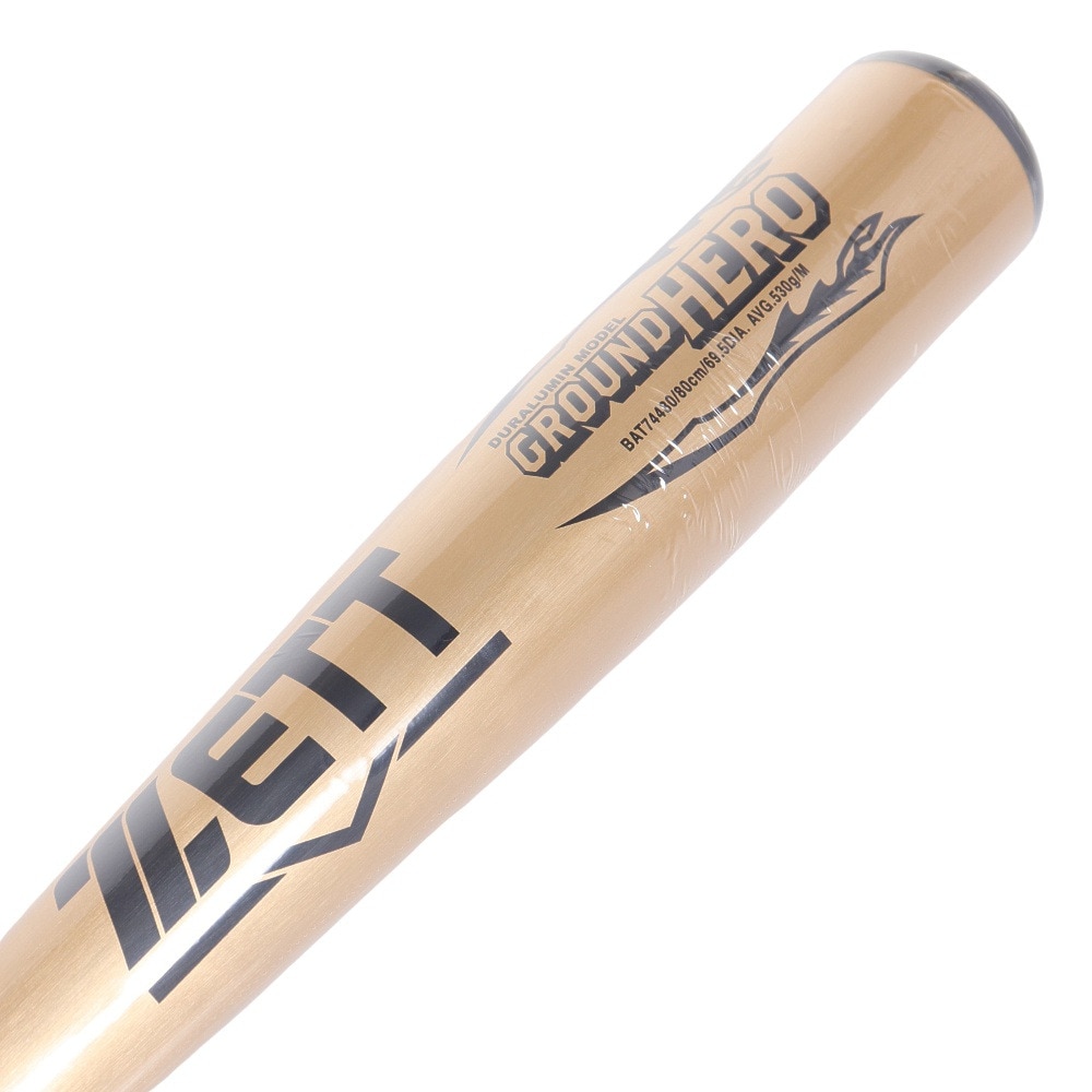 ゼット（ZETT）（キッズ）少年軟式用バット 野球 ジュニア グランドヒーロー 80cm/530g平均 BAT74480-8201