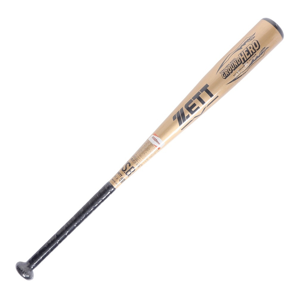 ゼット（ZETT）（キッズ）少年軟式用バット 野球 ジュニア グランドヒーロー 80cm/530g平均 BAT74480-8201