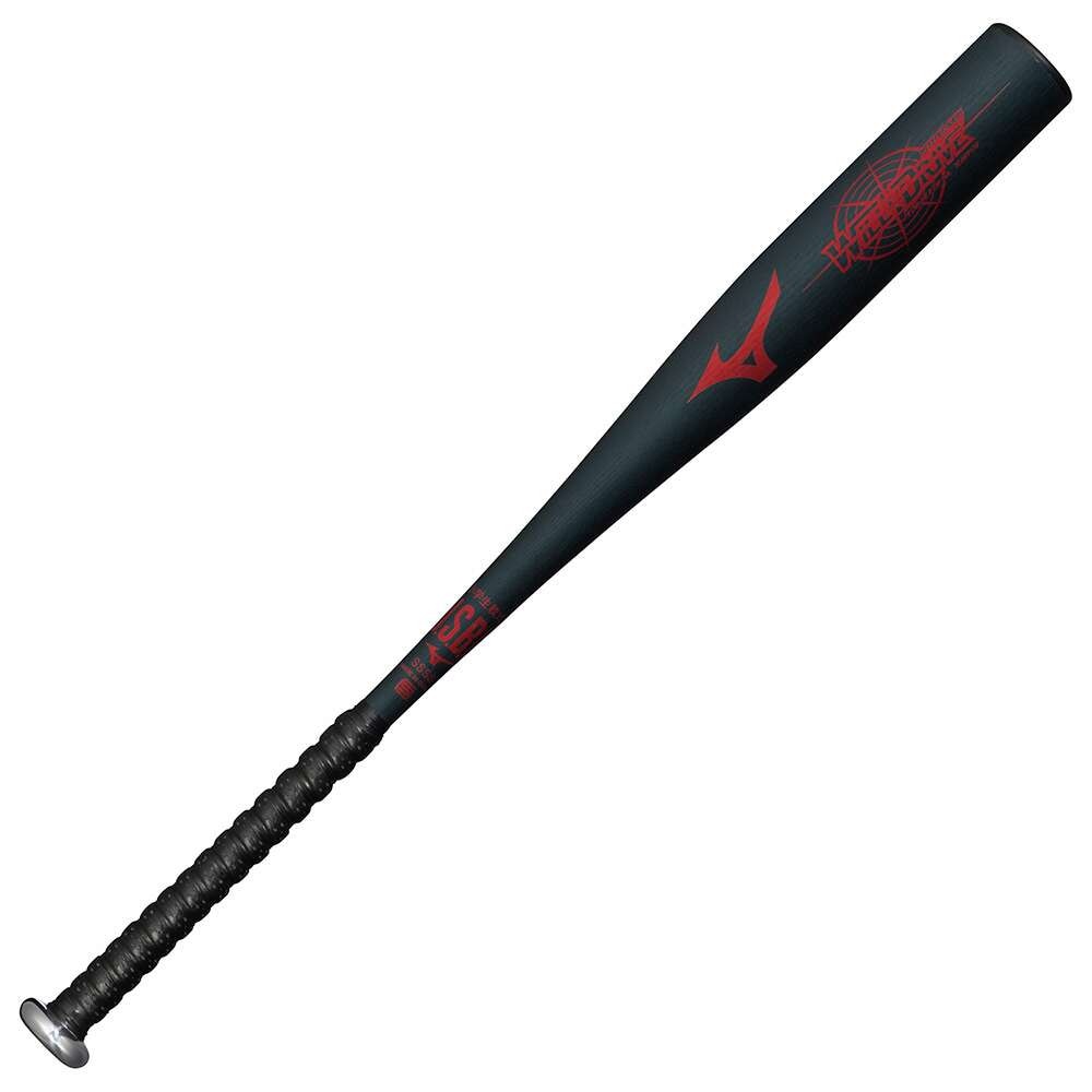 ミズノ（MIZUNO）（キッズ）少年軟式用バット 野球 ウィルドライブ レッド×ヒッティングナビ トップ 78cm/500g 1CJMY17678 10