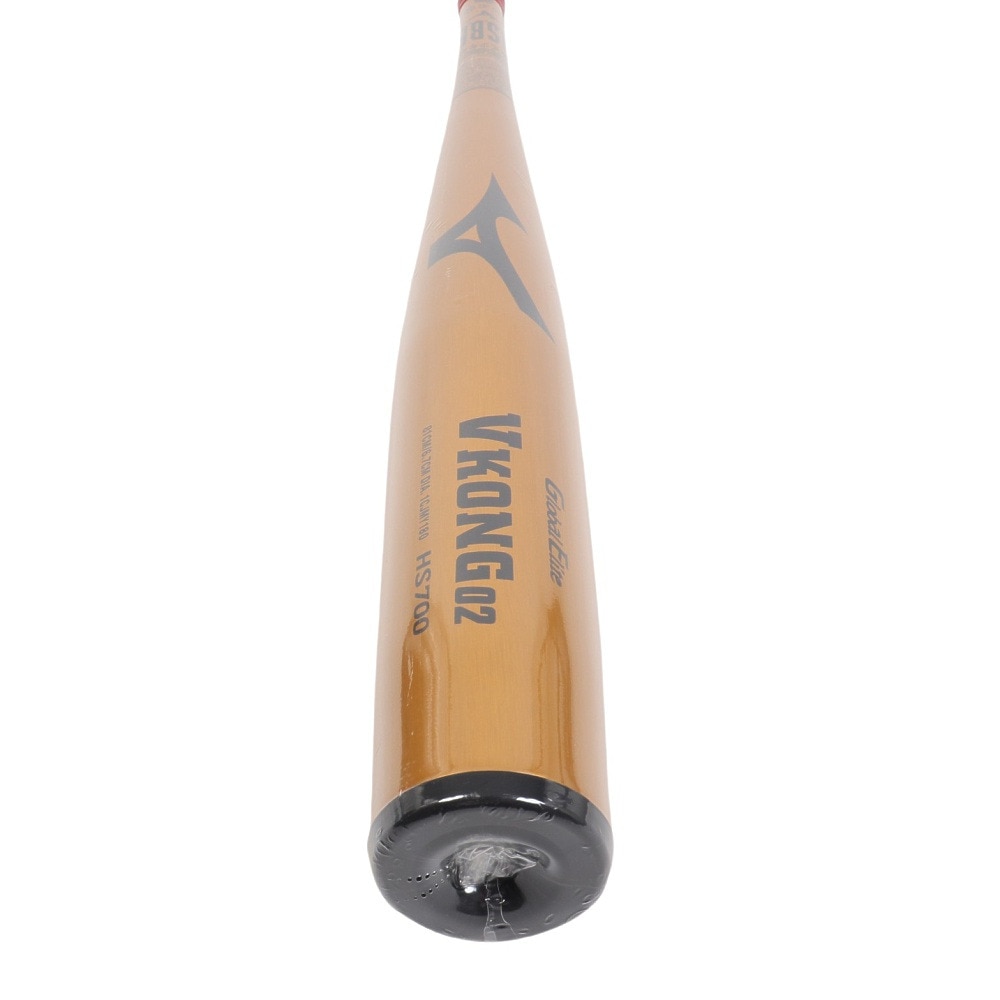 ミズノ（MIZUNO）（キッズ）少年軟式用バット 野球 ジュニア Vコング02 VKONG 81cm/平均620g 1CJMY18081 50