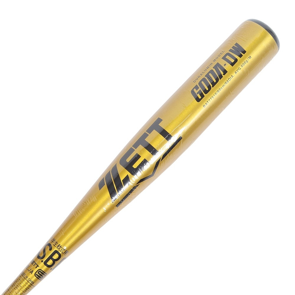 ゼット（ZETT）（キッズ）少年軟式用バット 野球 ジュニア GODA-DW 80cm/600g BAT77510-5301