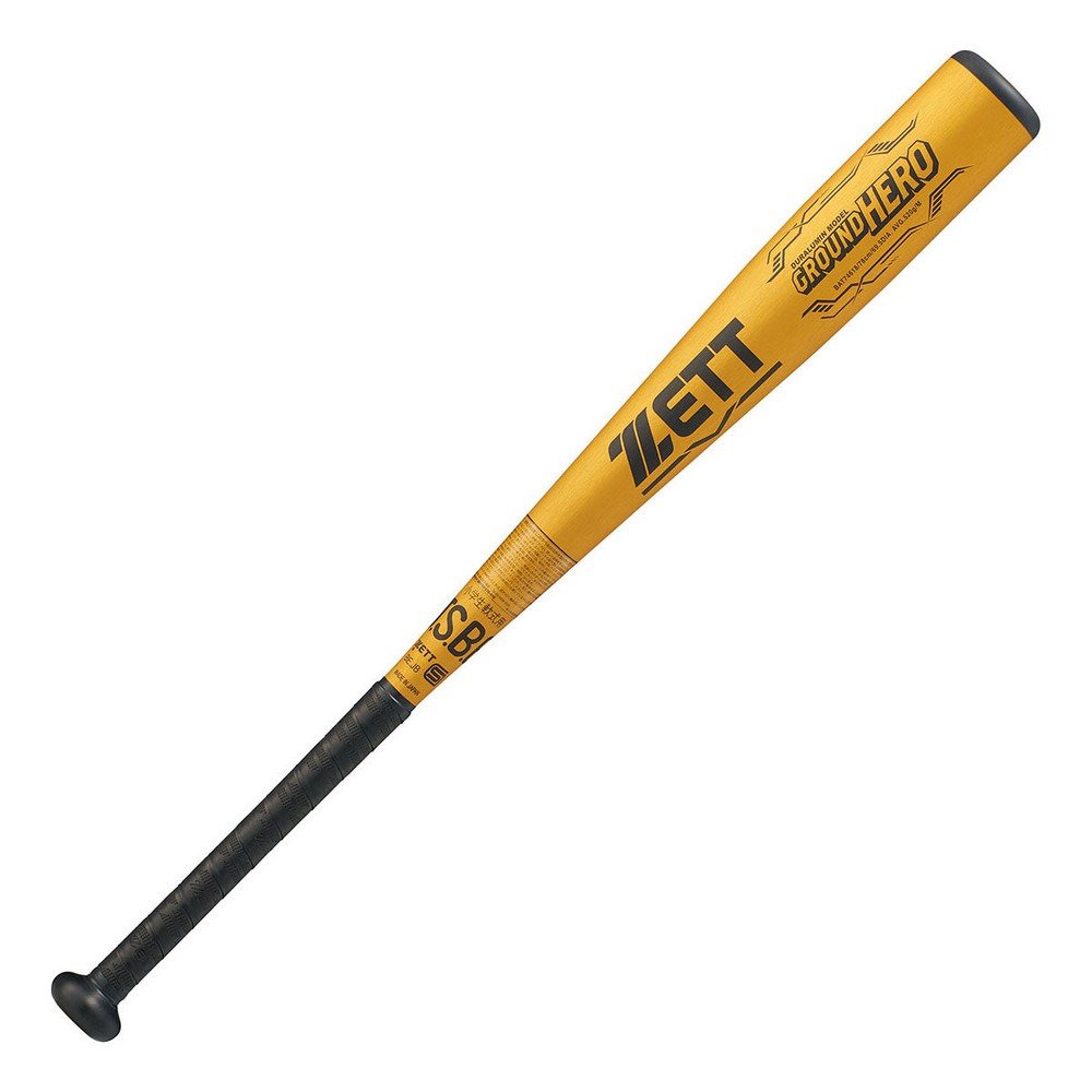 ZETT ���N��p�������o�b�g �싅 �W���j�A �O�����h�q�[���[ 78cm/520g���� BAT74618-8200 �V�W�D�O �S�[���h �싅