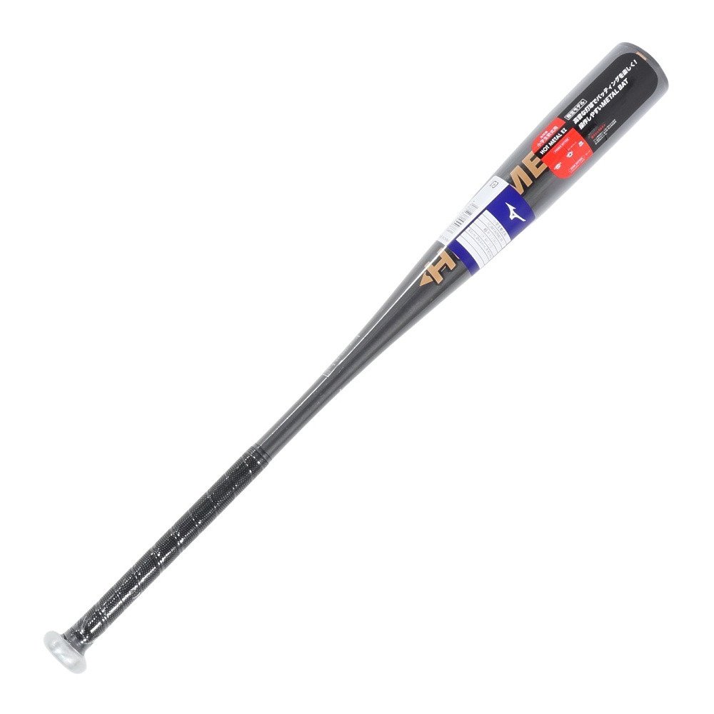 ミズノ（MIZUNO）（キッズ）少年軟式用バット 野球 ホットメタル