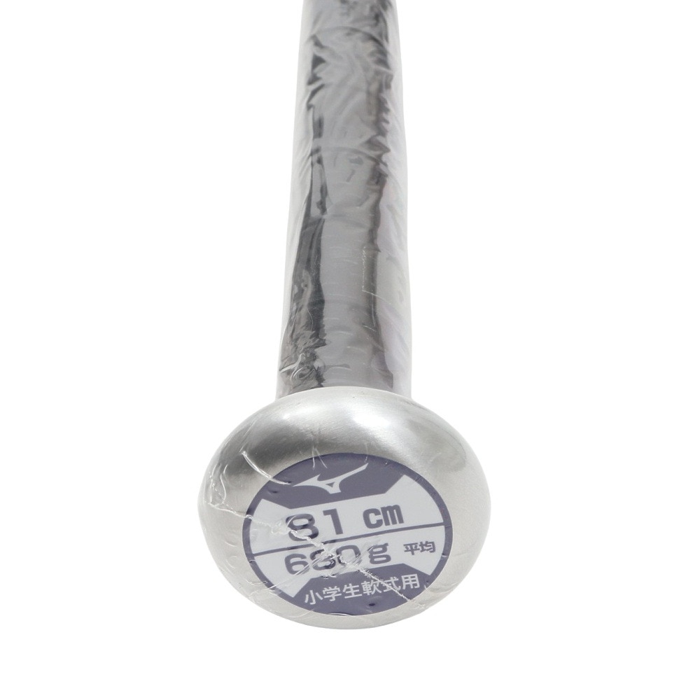 ミズノ（MIZUNO）（キッズ）少年軟式用バット 野球 ホットメタル トップ 81cm/平均680g 1CJMY18281 03
