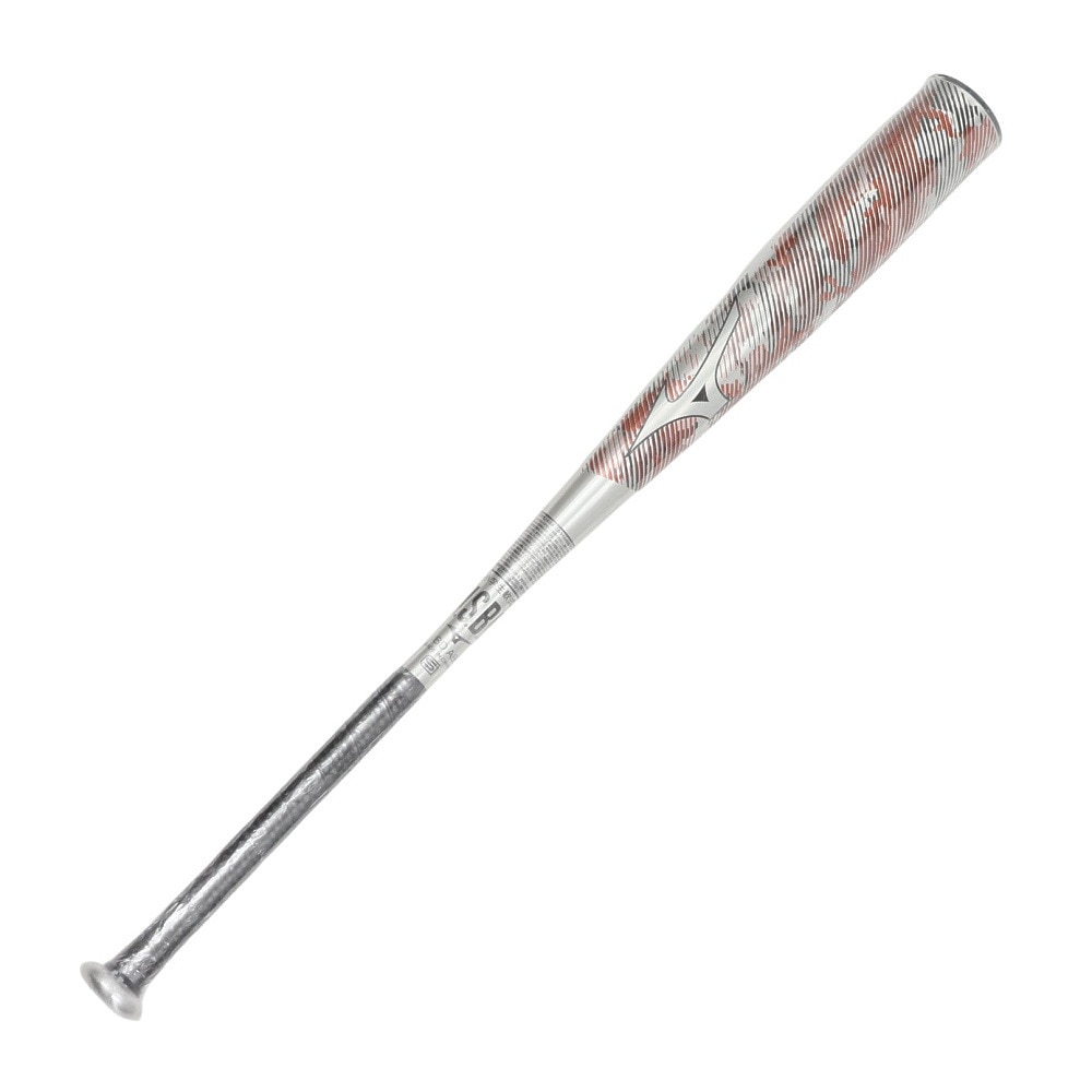 ミズノ（MIZUNO）（キッズ）少年軟式用バット 野球 ホットメタル トップ 81cm/平均680g 1CJMY18281 03