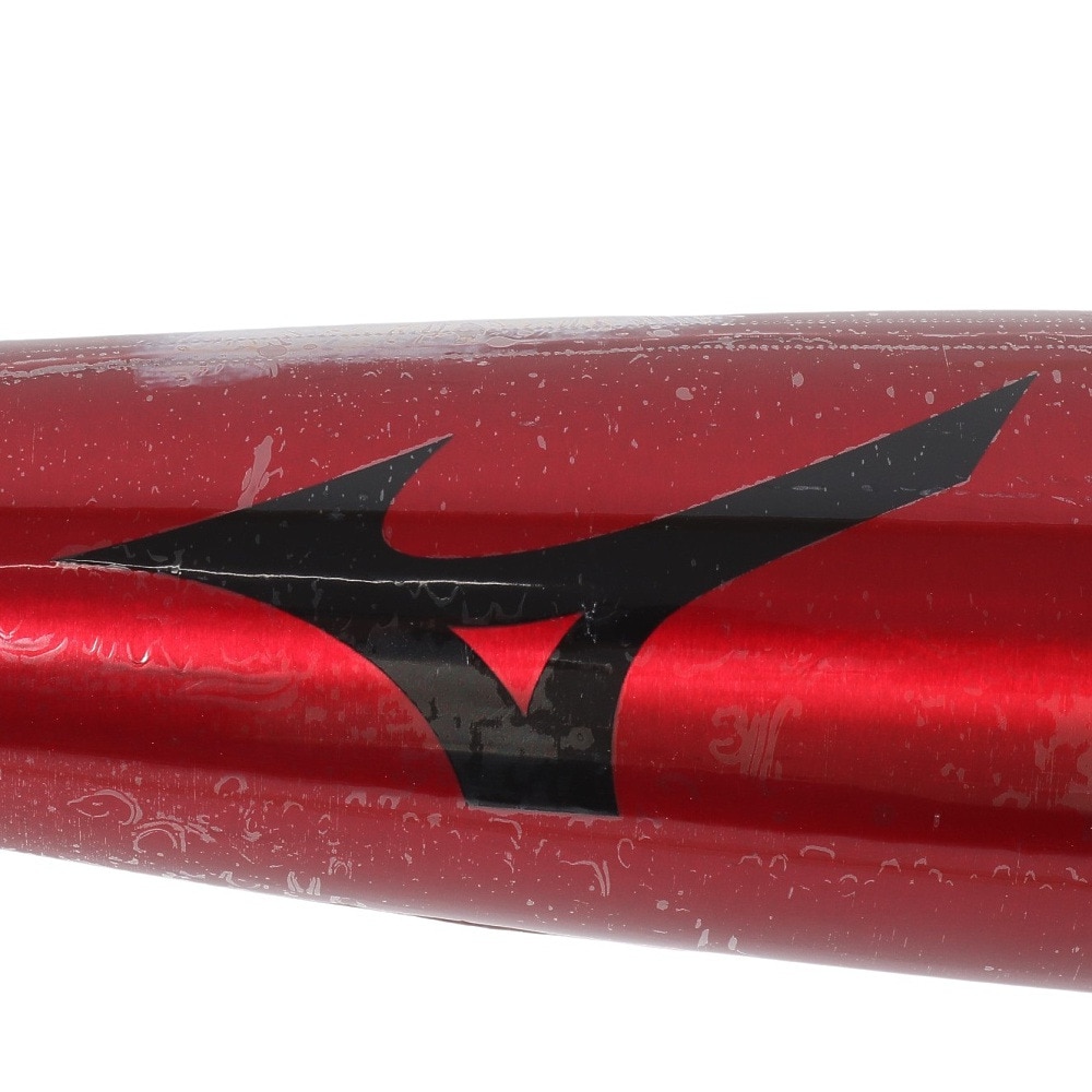 ミズノ（MIZUNO）（キッズ）少年軟式用バット 野球 ジュニア ウィルドライブ レッド×ヒッティングナビ トップ 76cm/平均480g 1CJMY18376 62