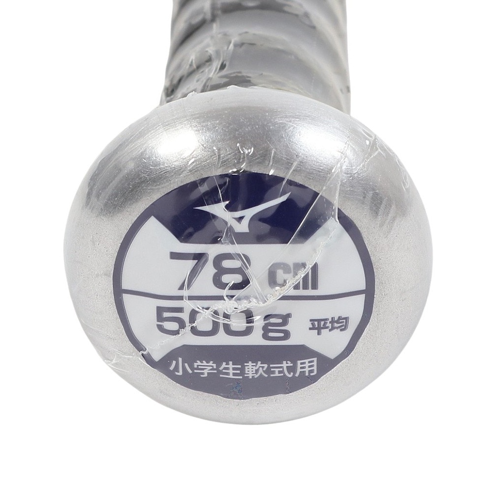 ミズノ（MIZUNO）（キッズ）少年軟式用バット 野球 ジュニア ウィルドライブ レッド×ヒッティングナビ トップ 78cm/平均500g 1CJMY18378 64