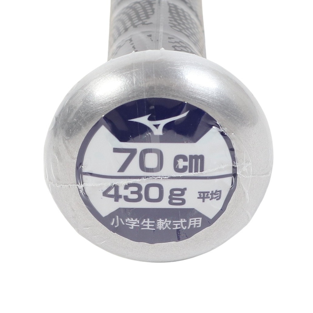 ミズノ（MIZUNO）（キッズ）少年軟式用バット 野球 ジュニア Vコング ZERO 70cm/平均430g Vkong 1CJMY18570 50