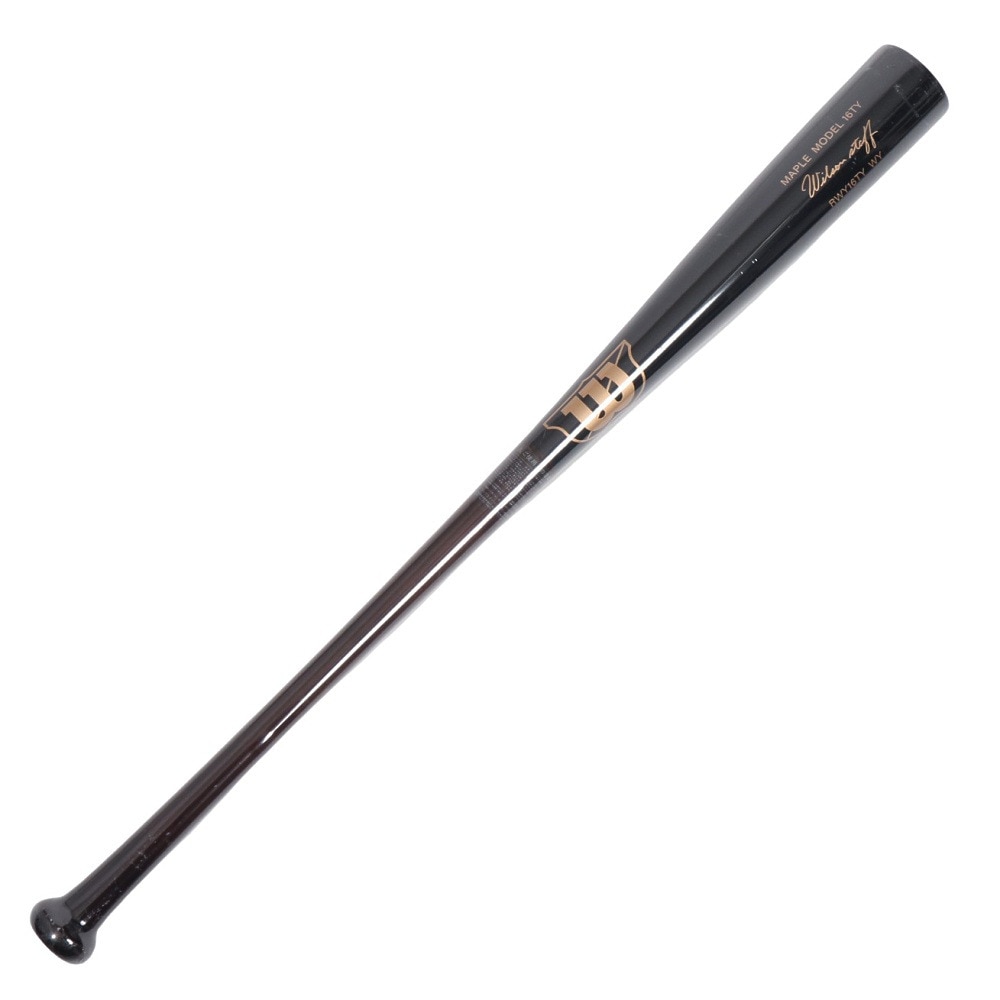 ウイルソン（Wilson）（キッズ）【新商品】 少年軟式用バット 野球 ジュニア 木製 ウイルソンスタッフ メープル 81cm/680g平均 WBW20190208168