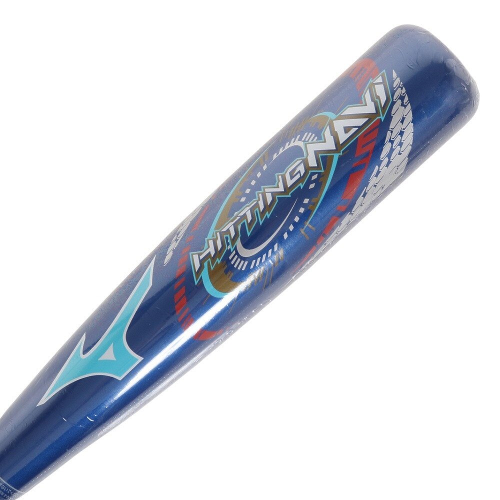 ミズノ（MIZUNO）（キッズ）少年軟式用バット 野球 ジュニア ヒッティングナビ 66cm/平均360g 1CJFY13266 27