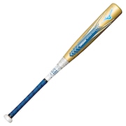 ミズノ(MIZUNO)(キッズ)少年軟式用バット 野球 ジュニア ウィルドライブ ブルー 74cm/平均420g 1CJFY13074 50