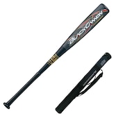 ゼット（ZETT）（キッズ）少年軟式用FRP製バット 野球 ジュニア ブラックキャノン APower 80cm/600g平均 BCT75370-1900