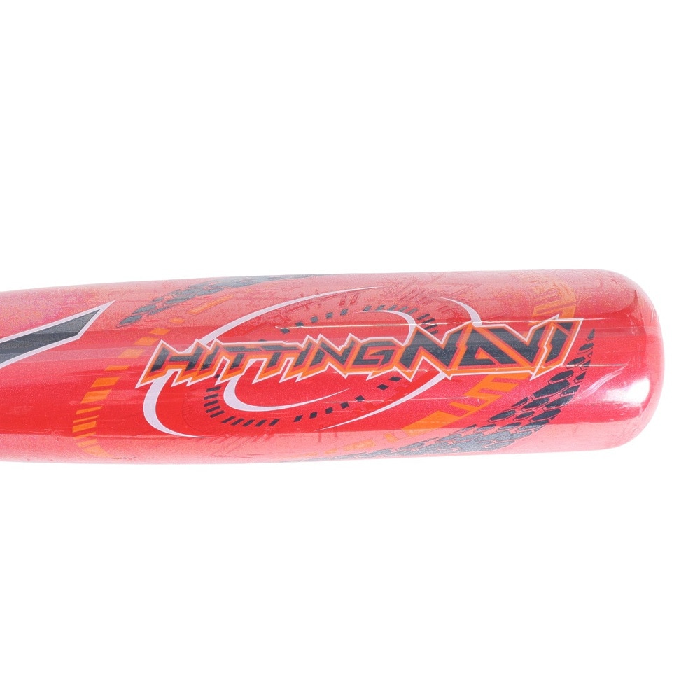 ミズノ（MIZUNO）（キッズ）少年軟式用バット 野球 ジュニア ヒッティングナビ 66cm/平均360g 1CJFY13566 62