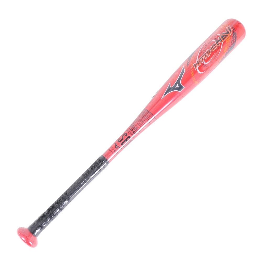 MIZUNO 少年軟式用バット 野球 ジュニア ヒッティングナビ 66cm/平均360g 1CJFY13566 62 ６６．０ 70 野球