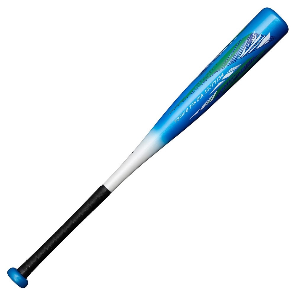 ミズノ（MIZUNO）（キッズ）少年軟式用バット 野球 ジュニア プロフェッショナルセレクション 72cm/平均440g 1CJFY13472 HY3