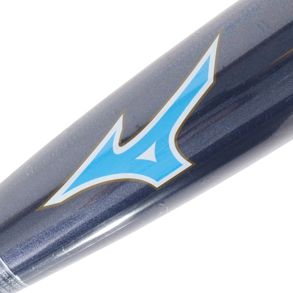 ミズノ（MIZUNO）（キッズ）少年軟式用バット 野球 ウィルドライブ ブルー×ヒッティングナビ トップ 74cm/平均420g 1CJFY13774 14