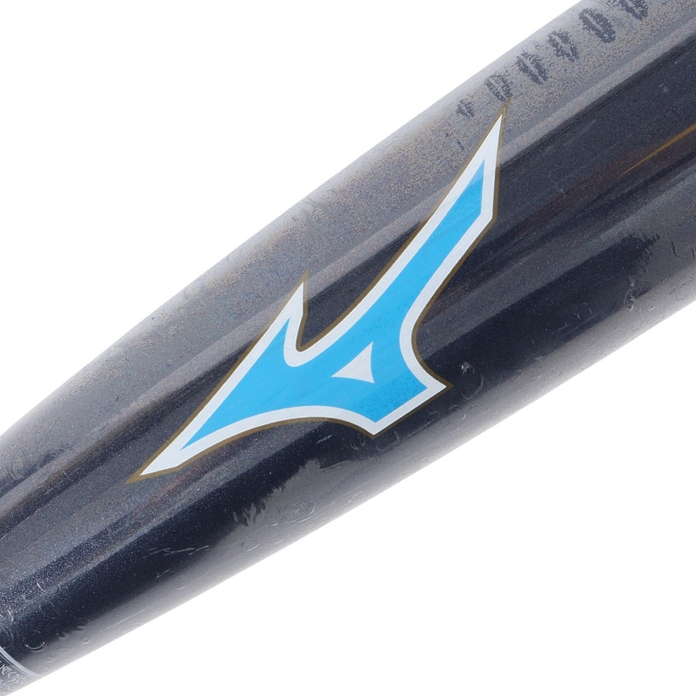 ミズノ（MIZUNO）（キッズ）少年軟式用バット 野球 ウィルドライブ ブルー×ヒッティングナビ トップ 76cm/平均440g 1CJFY13776 14