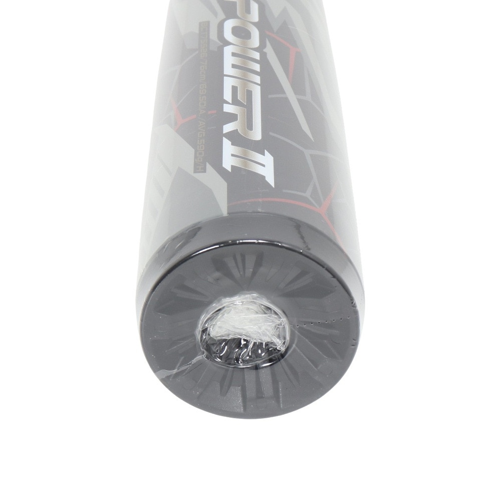 ゼット（ZETT）（キッズ）少年軟式用バット 野球 ジュニア ブラックキャノンAパワー2 76cm/590g平均 BCT75526-1900