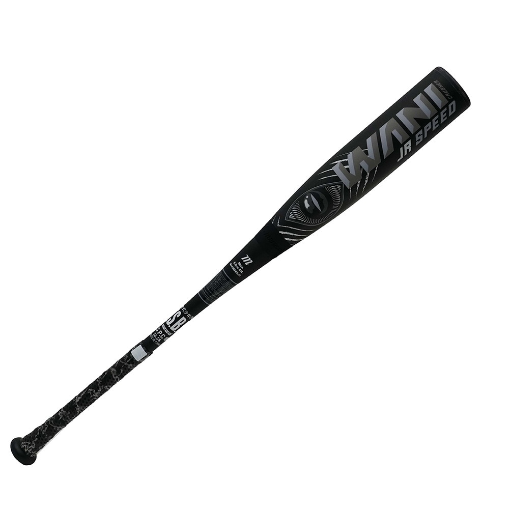 マルーチ（marucci）（キッズ）少年軟式用バット 野球 ワニクラッシャースピードブラック 82cm/610g MJJSBBWS2J-82