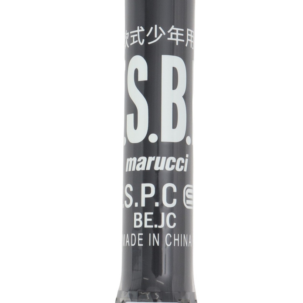 マルーチ（marucci）（キッズ）少年軟式用バット 野球 ワニクラッシャースピードブラック 82cm/610g MJJSBBWS2J-82