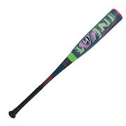 (キッズ)少年軟式用バット 野球 ジュニア ワニクラッシャースーパーライト 76cm/平均520g MJJSBBWSL1-76