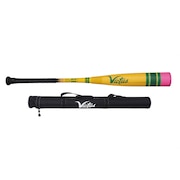(キッズ)少年軟式用バット 野球 ジュニア ペンシルバット 80cm/平均600g VJJSBBYPJ-80