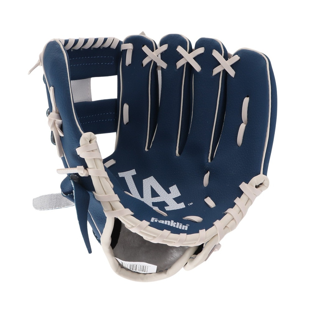 エムエルビー（MLB）（キッズ）MLB LAドジャース 9.5インチグローブ ボール セット 76099F19K6 LAD