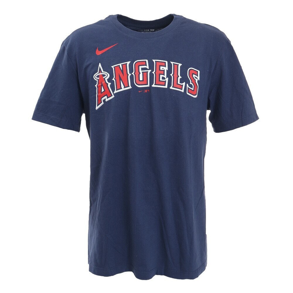 メンズ MLB 半袖Tシャツ 大谷 OTANI ネーム&ナンバーTシャツ ネイビー N19944BAN3JKB 野球