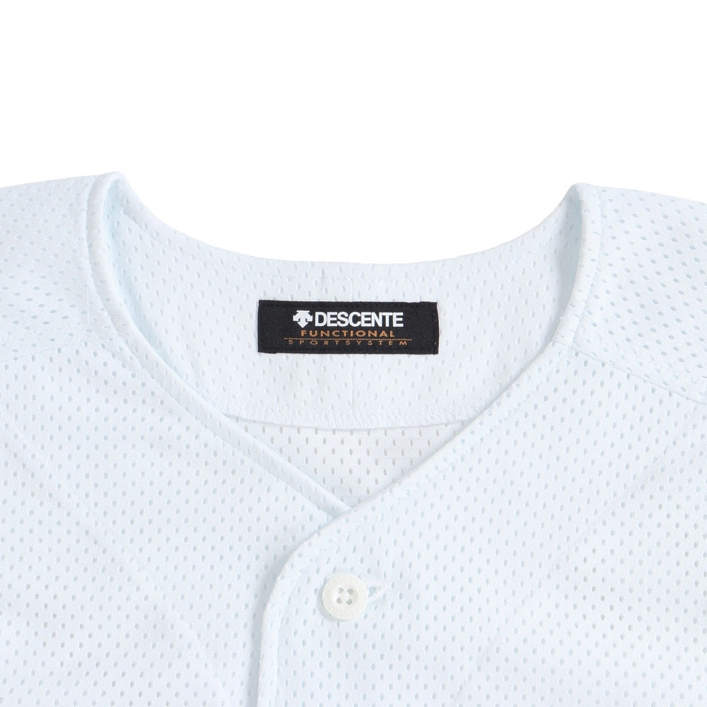 デサント（DESCENTE）（メンズ）野球 ユニフォーム フルオープンシャツ メンズ 白 STD-17T SWHT